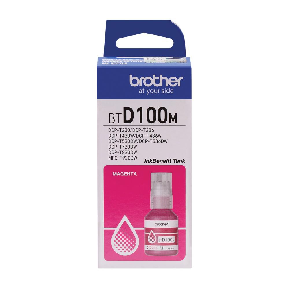 Tinta Brother BTD100M Magenta image number 2.0