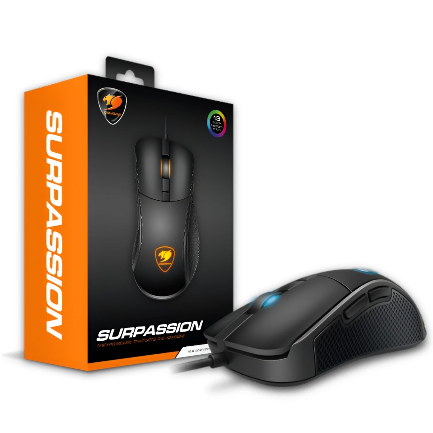 Mouse Gamer Cougar Surpassion 7200 Dpi Pixart Pmw3330 image number 0.0