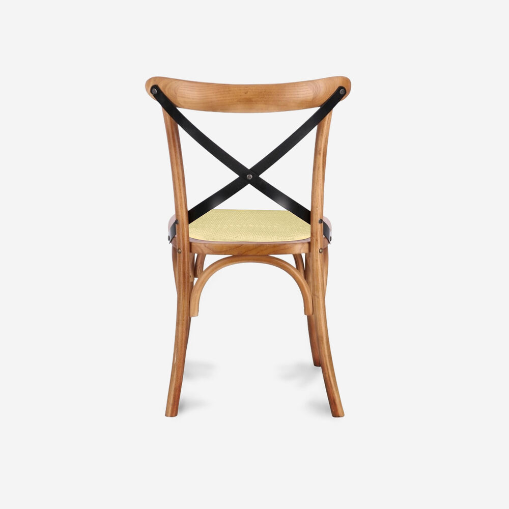Pack 4 Sillas De Comedor Crossback Madera Natural image number 5.0