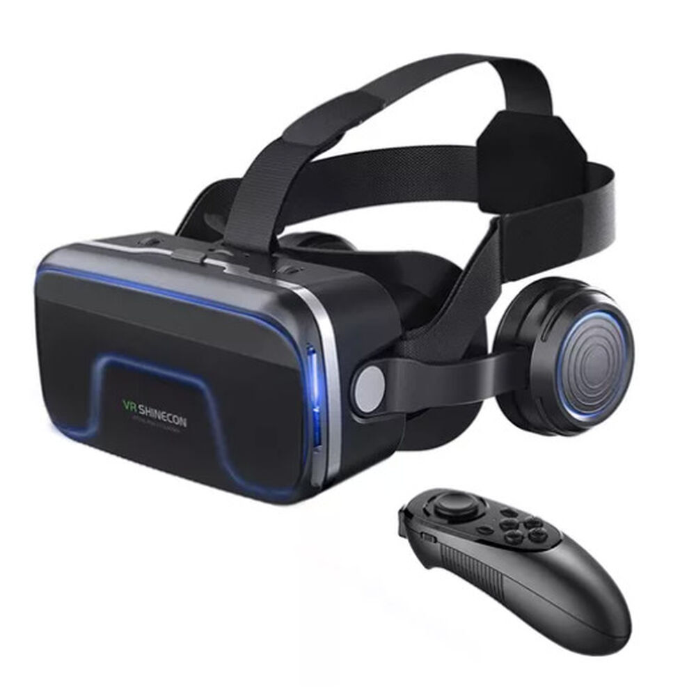 Gafas Realidad Virtual Vr Shinecon 3d + Control + Altavoces image number 0.0
