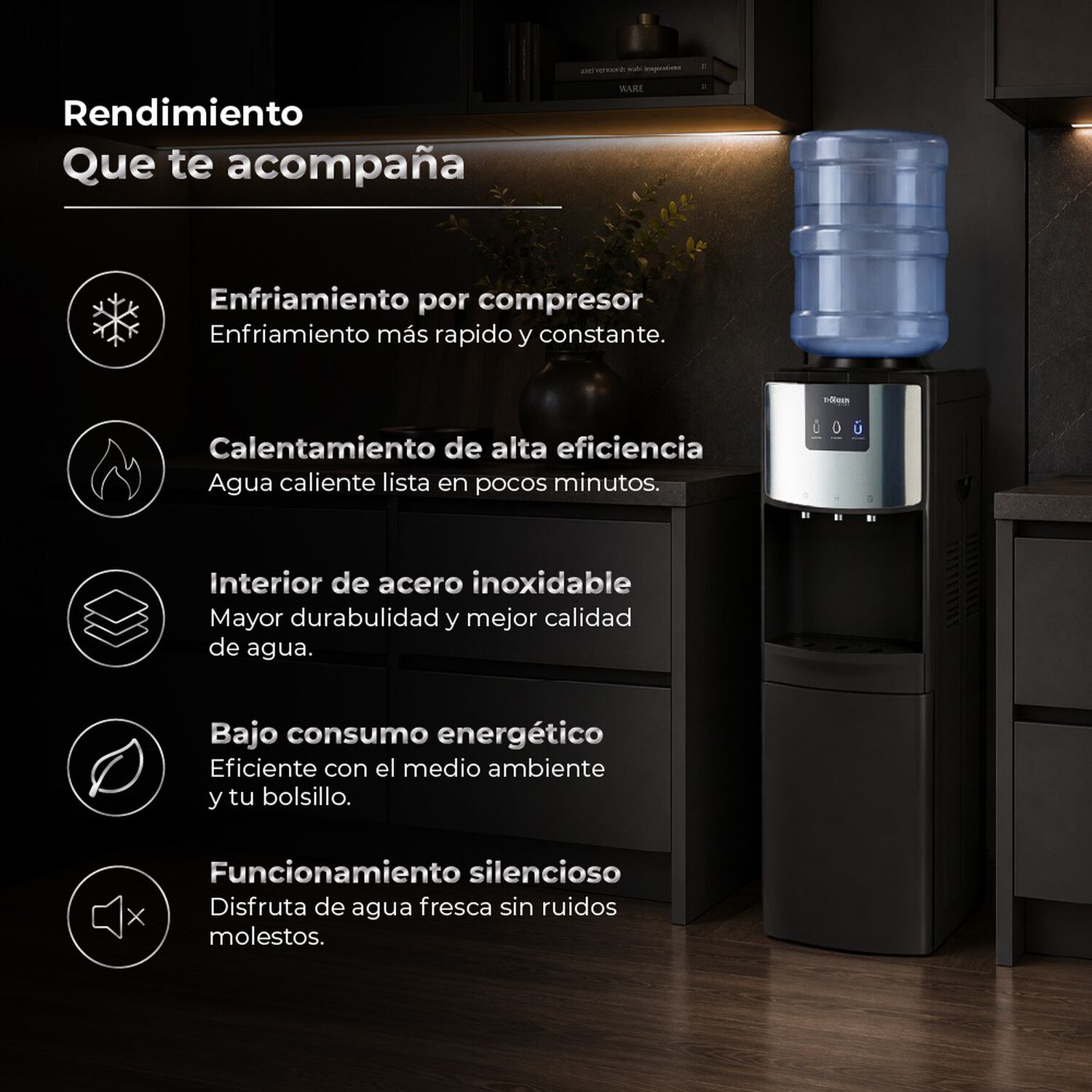 Dispensador Agua Pedestal 3 Temperaturas Thor 3temp Stand image number 4.0