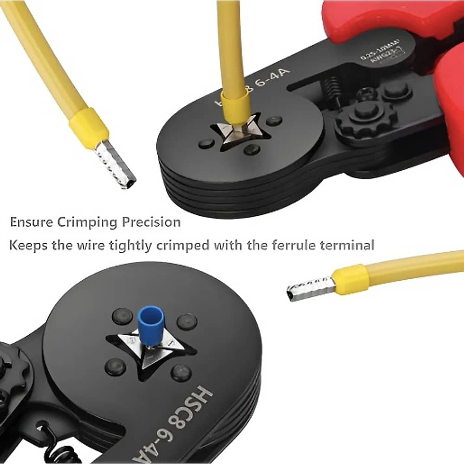 Alicate Aprieta Terminal Crimping Ferrule + 1200 Pcs image number 2.0