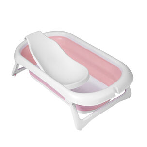 Bañera Plegable Splashy Pink + Soporte Ergonómico