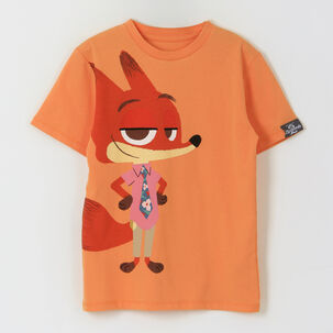 Polera Manga Corta Niña Nick Zootopia