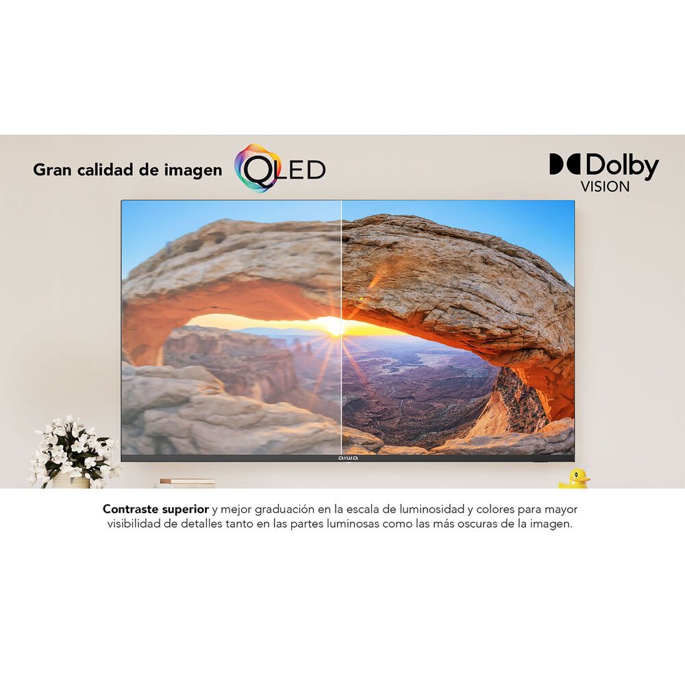 Smart Tv Aiwa 70'' 4k Ultra Hd Qled Google Tv Aw-70b4qfg image number 12.0