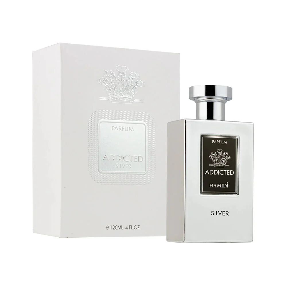 Hamidi Addicted Silver Men Parfum 120ml image number 1.0