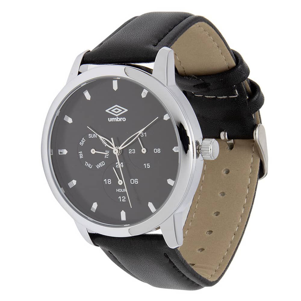 Reloj Umbro Plus Umbp-4500-1 Negro Hombre image number 2.0