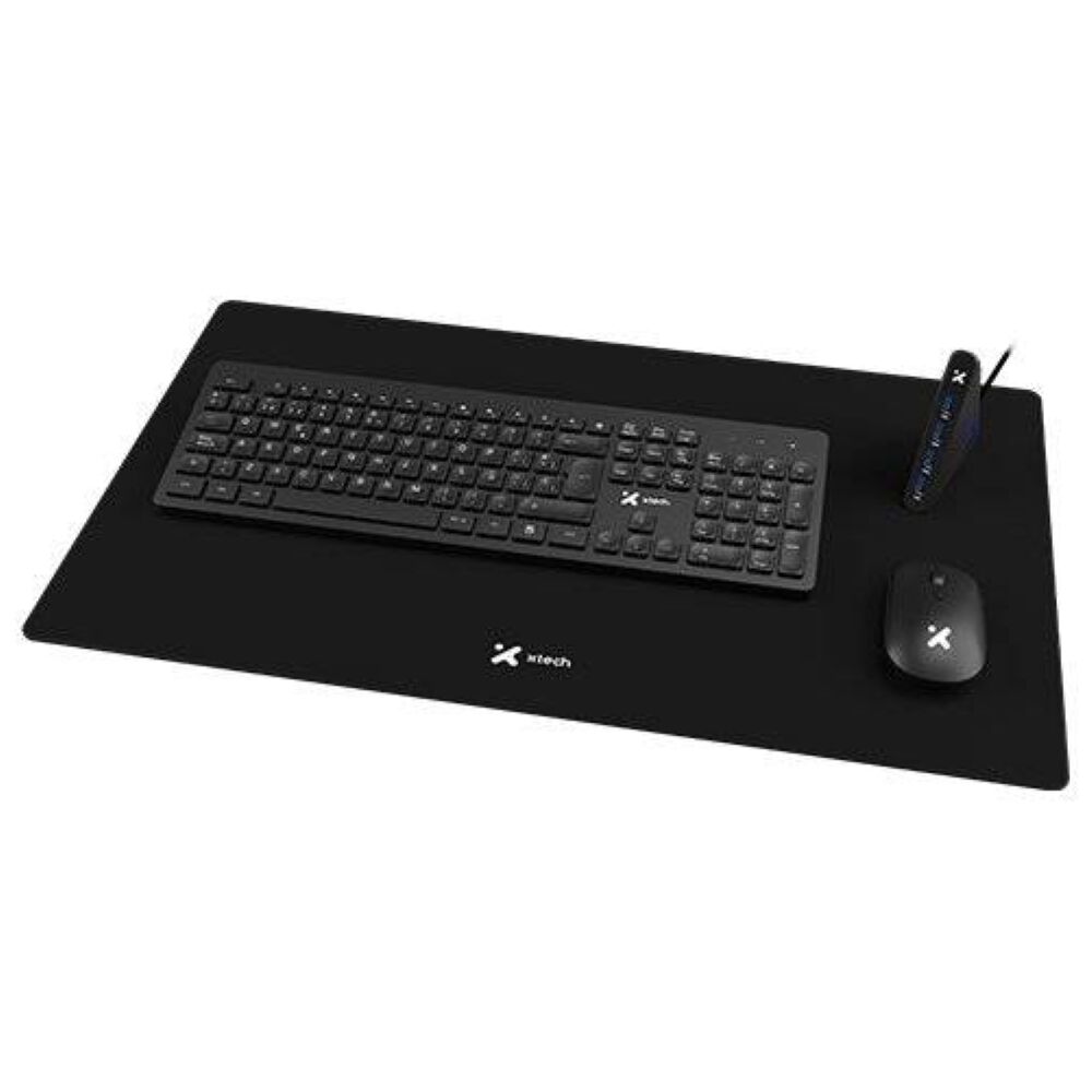 Kit Xtech Teclado Mouse Wireless Mousepad Xl Hub Usb 3.0 image number 1.0