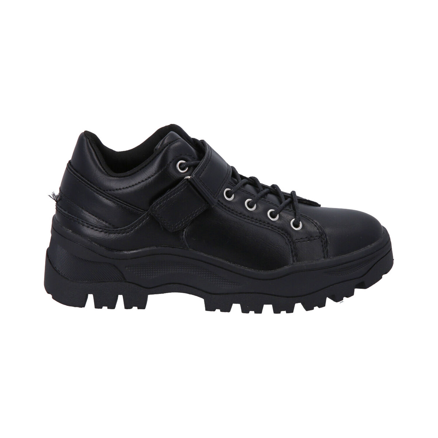 Zapatilla Urbana Mujer Negro Solid Police image number 0.0