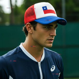 Gorro Jockey Talla &Uacute;nica Ajustable Malla Poli&eacute;ster Estampado Chileno