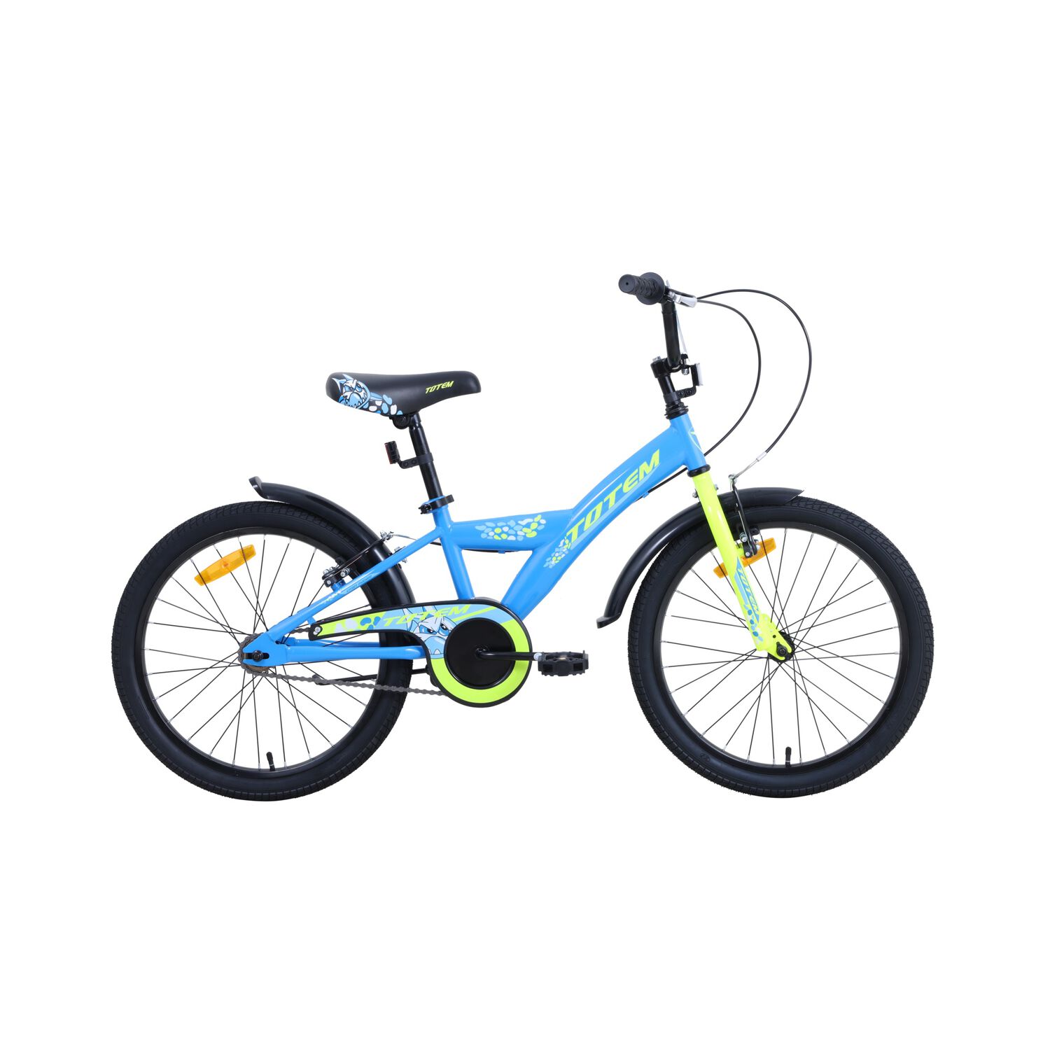 Bicicleta Totem Infantil Aro 20 St Machine Azul image number 0.0