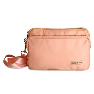 Cartera Bandolera Kim Rosada Anabella Sachi