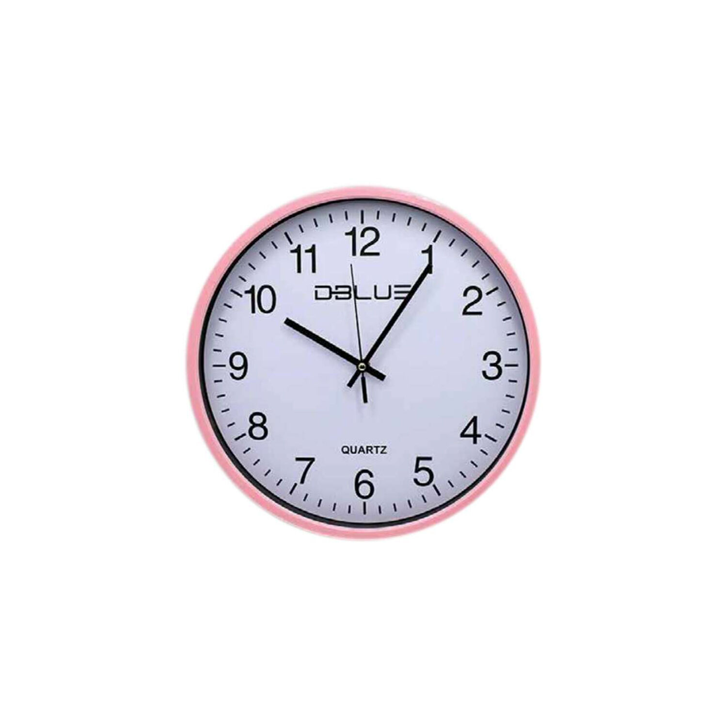 Reloj Para Pared De 15.7 Pulgadas Color Rosado - Ps image number 0.0