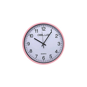 Reloj Para Pared De 15.7 Pulgadas Color Rosado - Ps