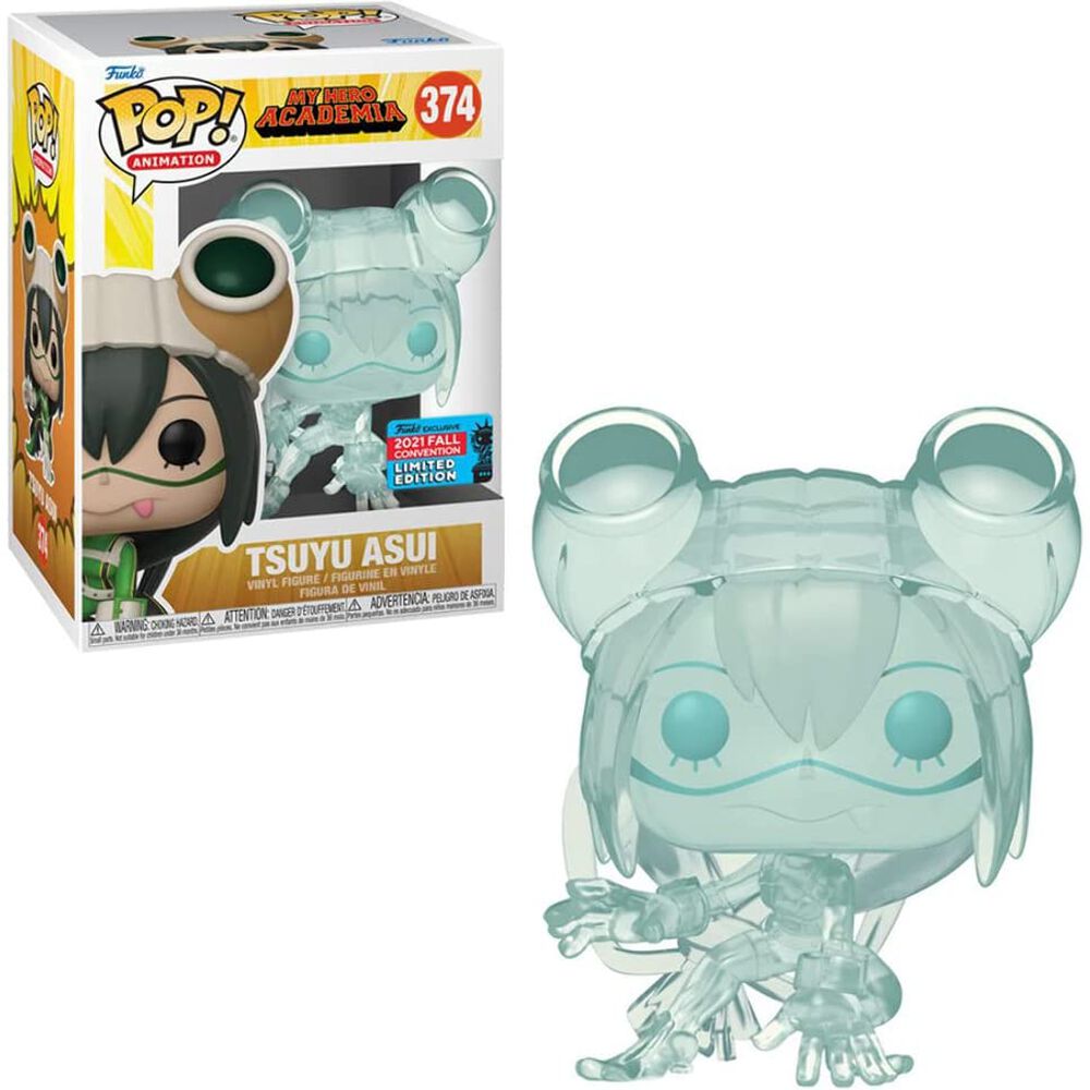 Funko Pop Tsuyu Invisible 374 Exlusivo Boku No Hero Academia image number 0.0