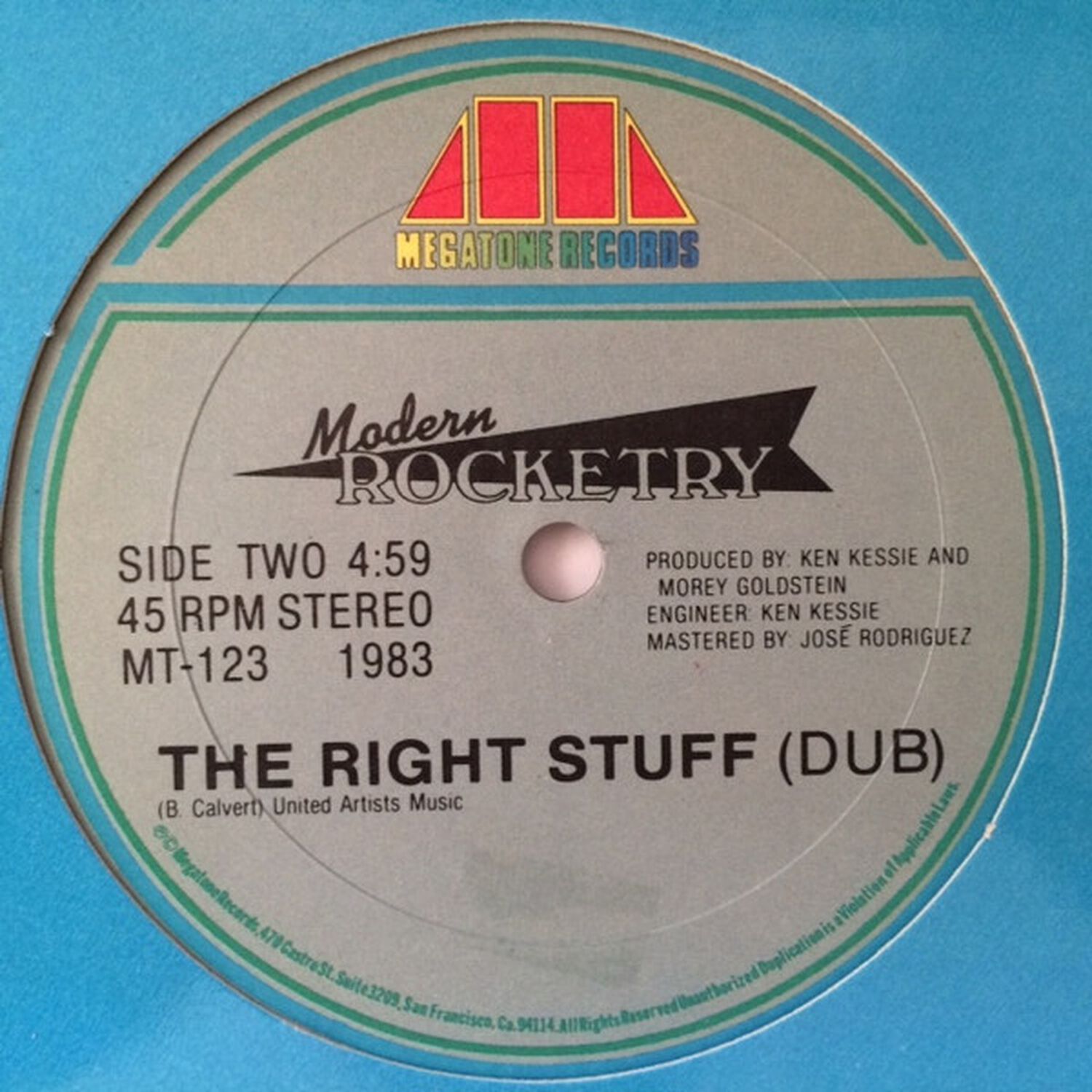 Modern Rocketry - The Right Stuff | 12" Maxi Single Usado image number 7.0