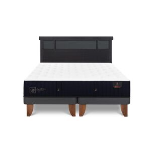Cama Europea Cic Linea Premium / King / Base Dividida + Respaldo