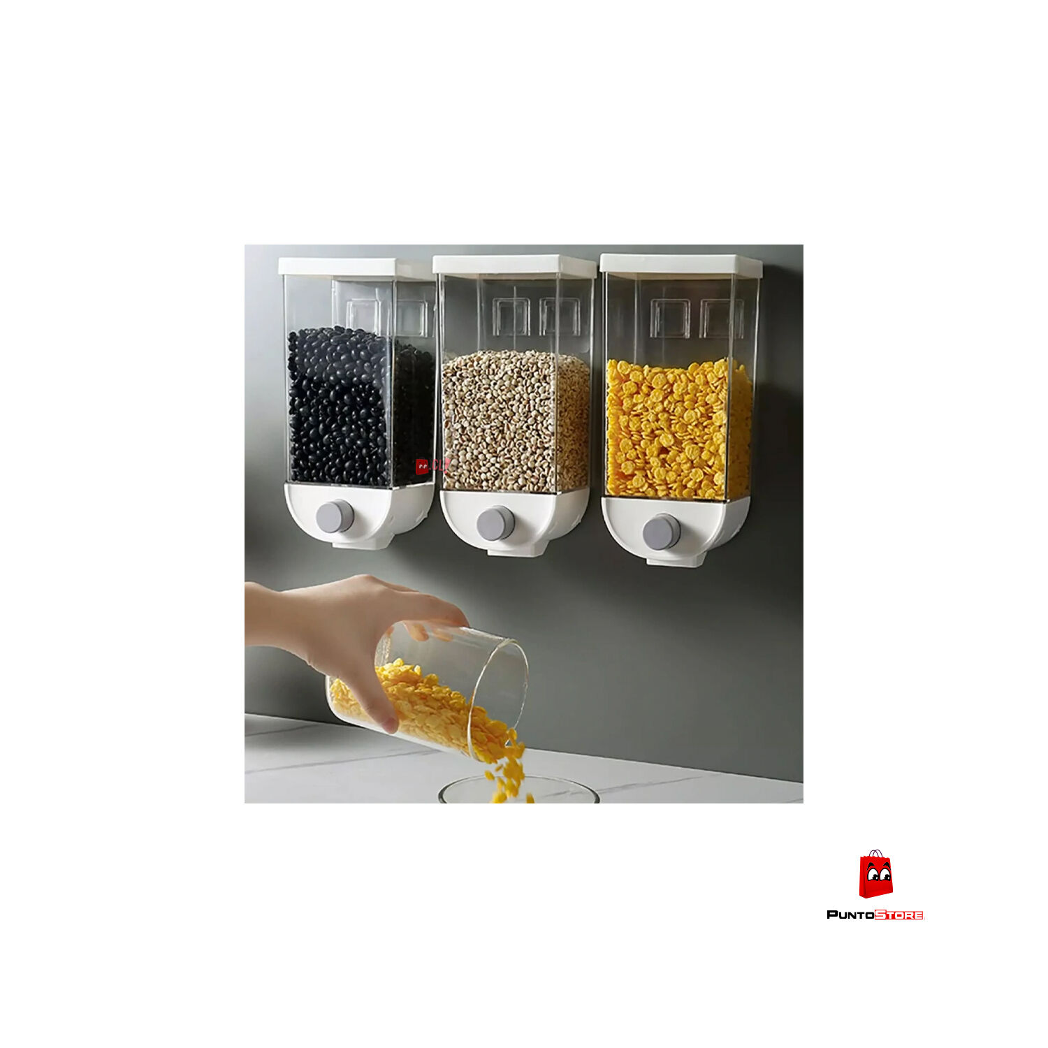 Dispensador De Cereal Y Semillas De Pared - Ps image number 3.0