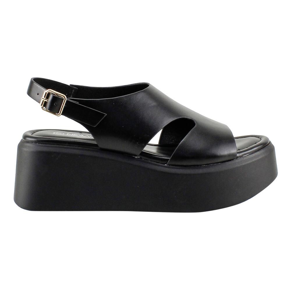 Sandalia Mujer New Walk Sandalia Negro image number 0.0