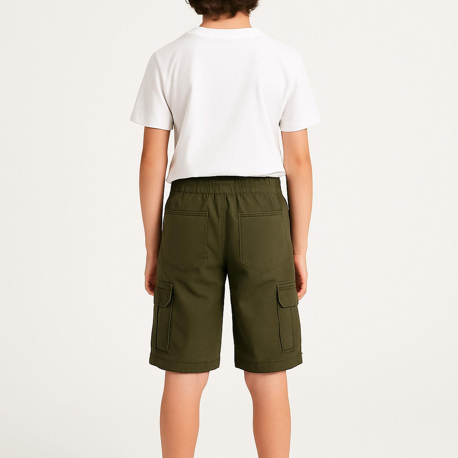 Bermuda Short Casual Cargo Ni&ntilde;os Moda Urbana image number 1.0
