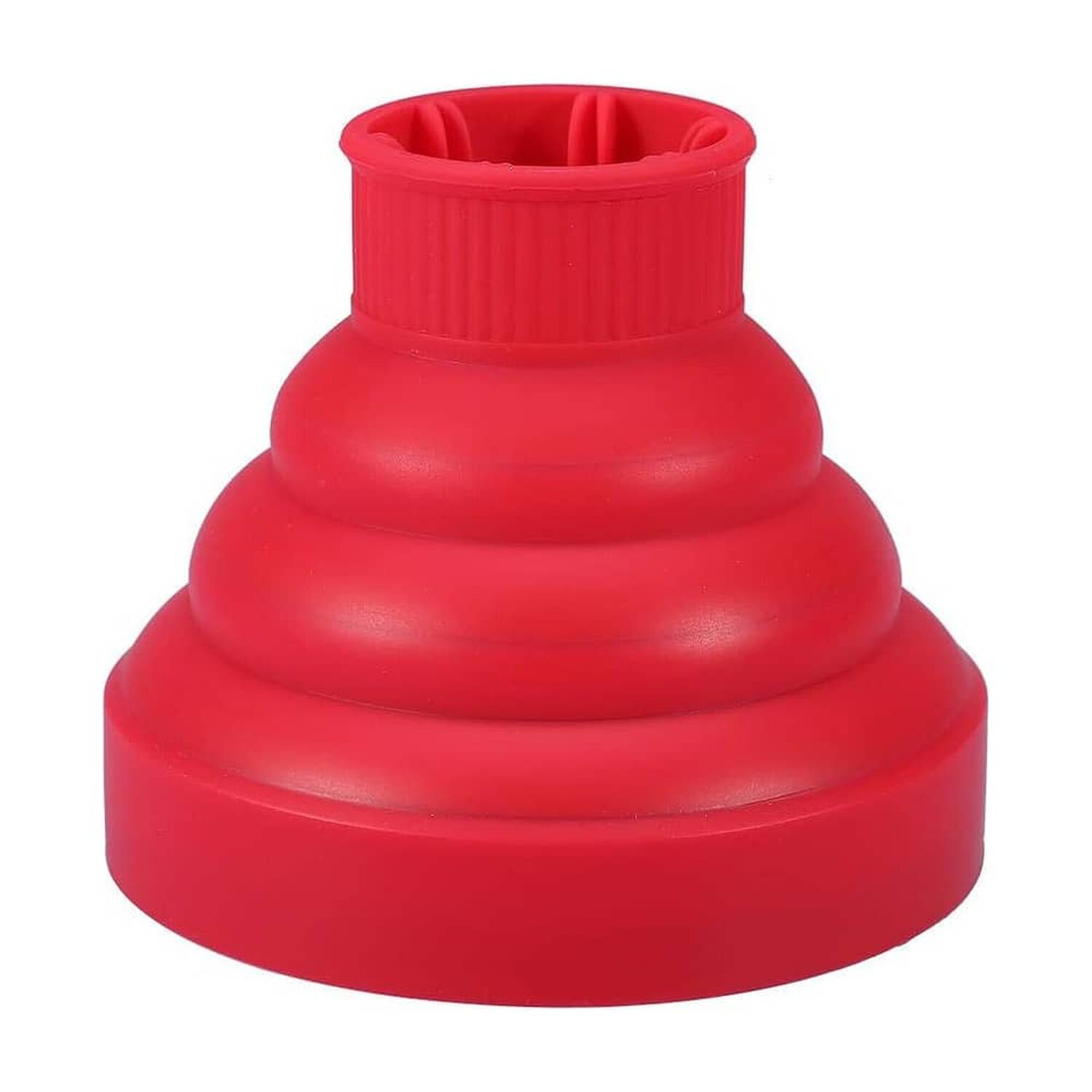 Difusor Para Secador De Cabello De Silicona Plegable Rojo image number 1.0