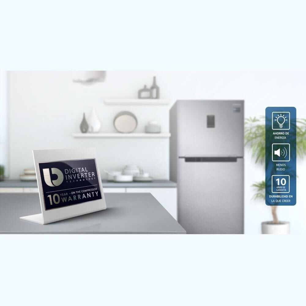 Refrigerador Top Freezer Samsung RT35K5730SL/ZS / No Frost / 361 Litros image number 10.0