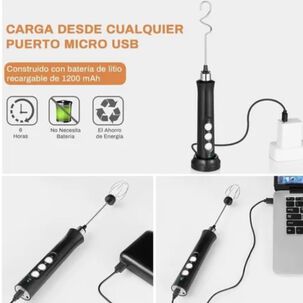 Batidor Eléctrico De Leche Espumadores 6pcs