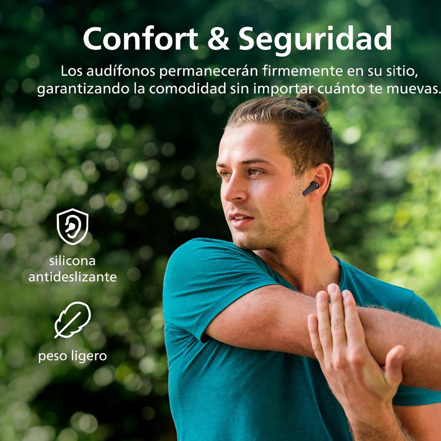 Aud&iacute;fonos Bluetooth Philips TAT1108BK image number 5.0