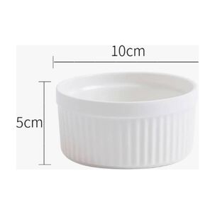 Pack 12 Tazones Grandes Apto Para Horno 270ml