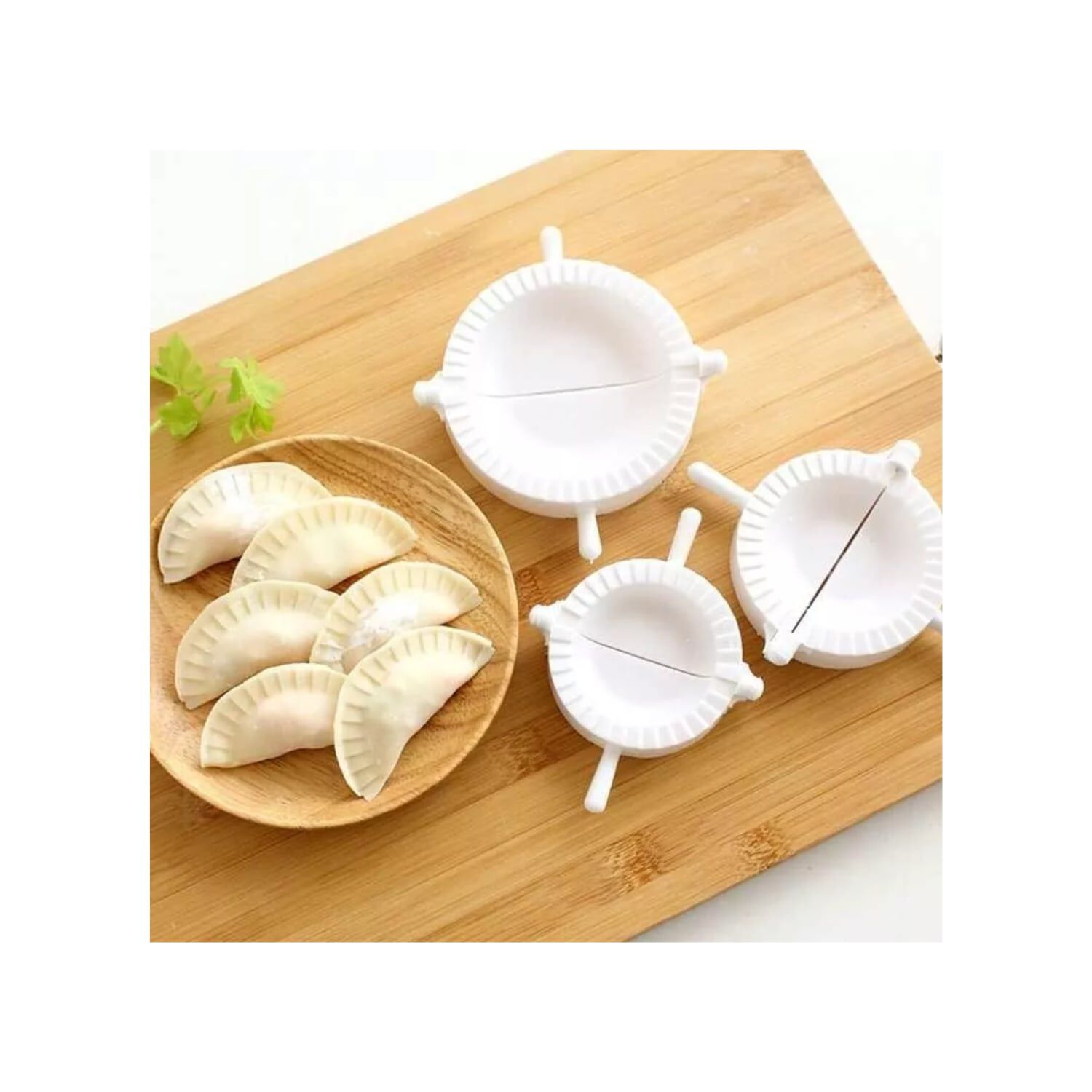 Set 3 Moldes Plasticos Para Empanadas Diferentes Tama&ntilde;os image number 5.0