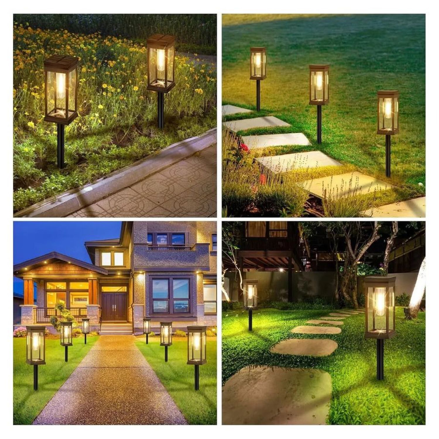 Estaca Luz Solar Led Jard&iacute;n Foco Exterior Camino Terraza image number 3.0