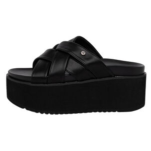 Sandalia Plataforma Kaira Negro Alquimia