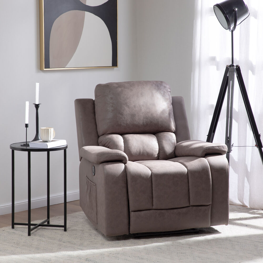 Berger Reclinable El&eacute;ctrico Masajeador 4 Puntos Madrid 8094rpm image number 1.0