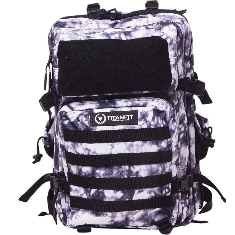 Mochila T&aacute;ctica 45l Alpha Negra Camuflaje Titanfit image number 5.0