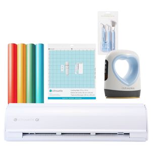 Nuevo Kit Inicio Silhouette Cameo 5 Alpha White + Plancha Mini
