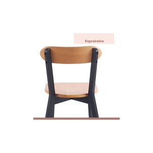 Pack 2 Sillas Fresno De Madera