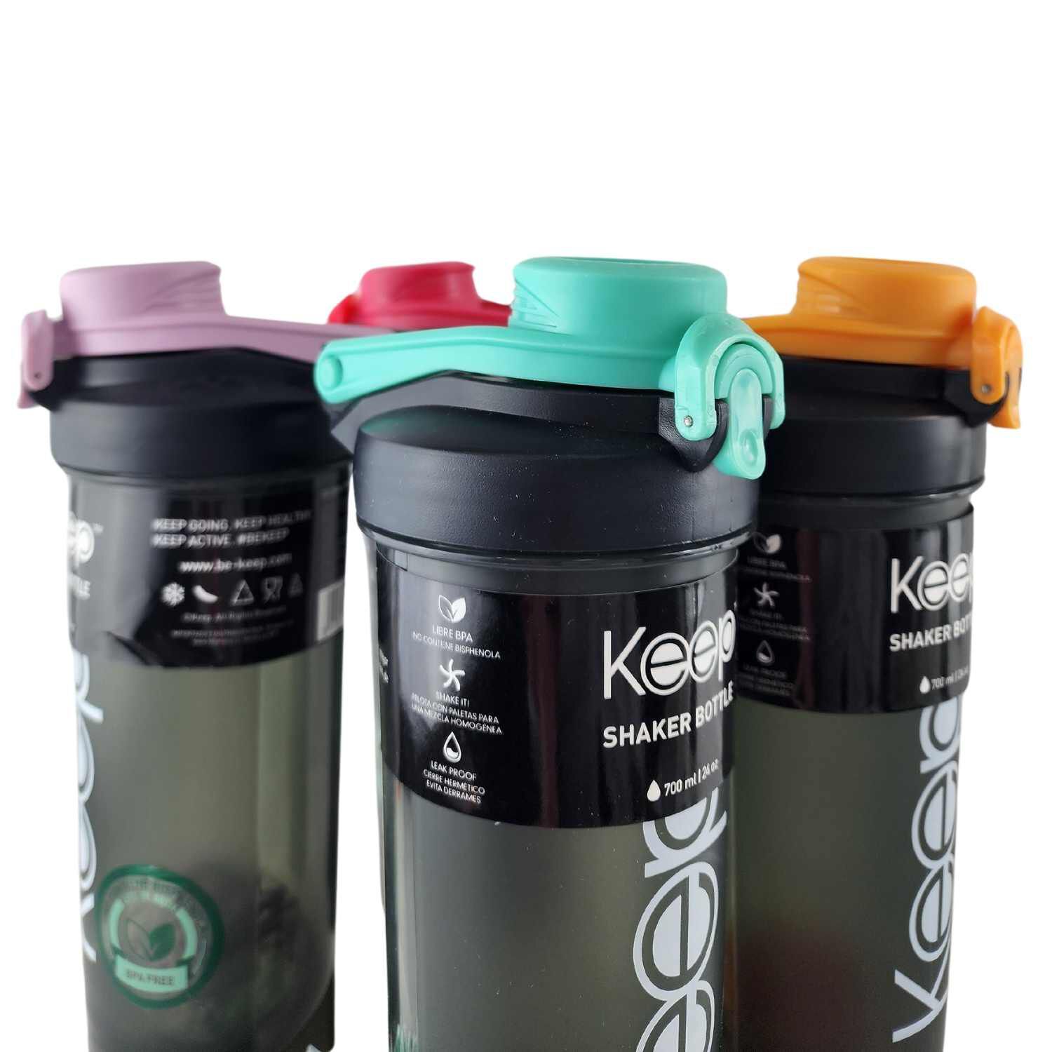 Botella Shaker Keep 700ml Sport Outdoor Gimnasio Turquesa image number 8.0