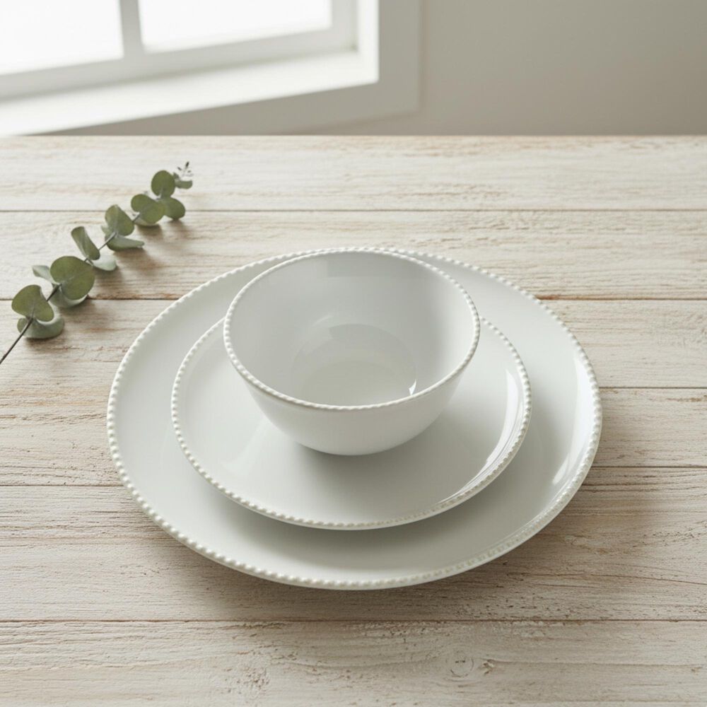 Juego De Loza 18 Piezas Vajilla Cer&aacute;mica Oxford image number 2.0