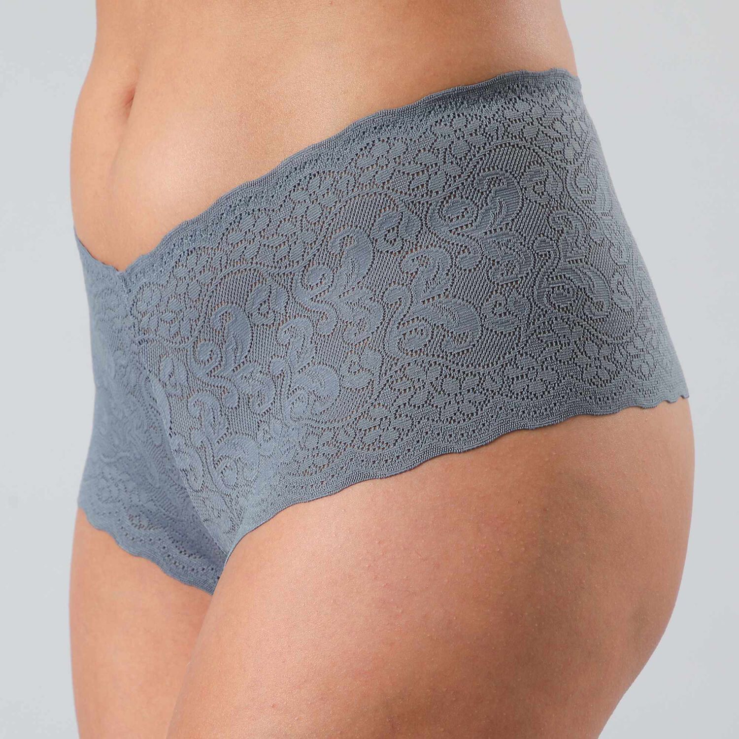 Pack 2x Pantaleta Con Encaje Mujer Flores 13277-203 image number 3.0