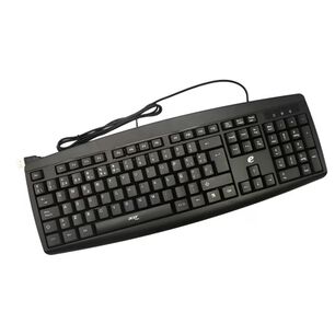 Kit Mouse Usb Y Teclado Espa&ntilde;ol Negro Eak030