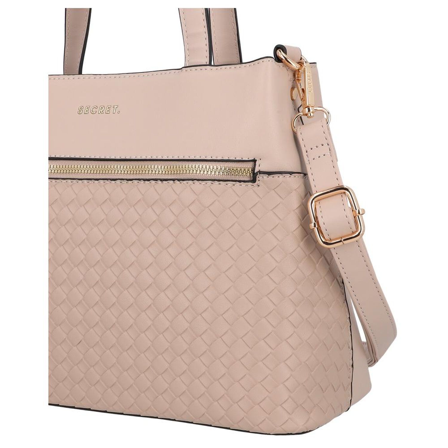 Cartera De Hombro Secret Segovia St6 L Beige image number 4.0