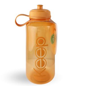 Botella Keep 1 Litro Sport Gym Ejercicio Naranja