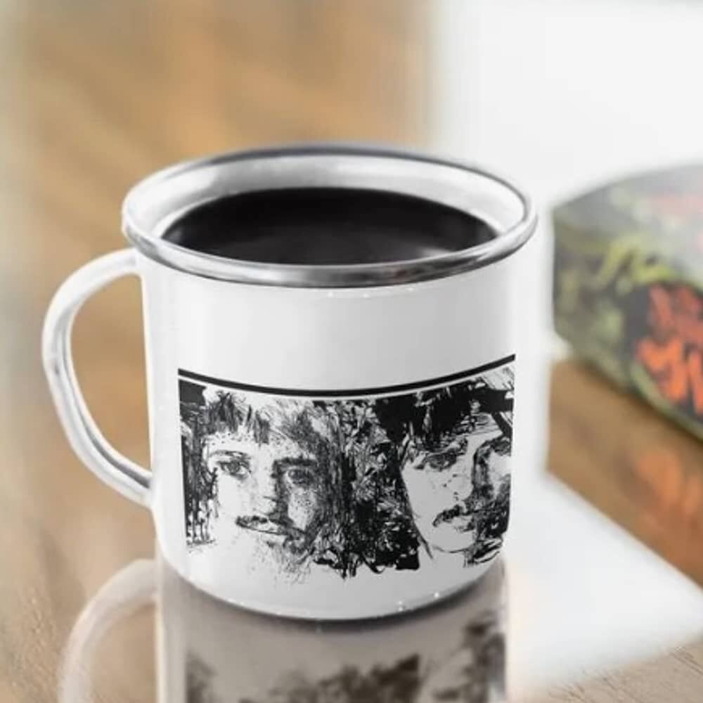 Taza Enlozada Lechera The Beatles Musica Rock image number 3.0