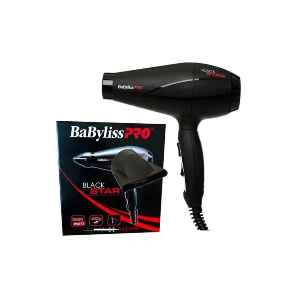 Secador De Pelo Babylisspro Black Star Bab6200uz Negro image number 0.0