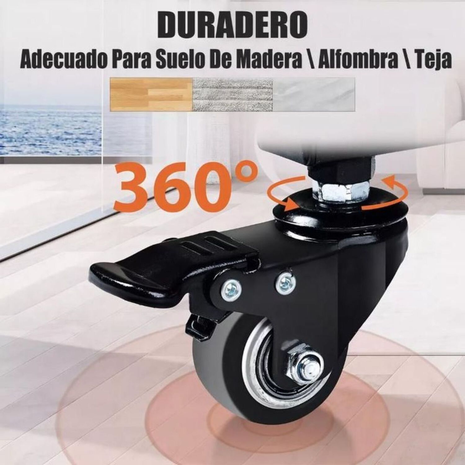 Soporte Tv Base Pedestal Rueda Televisor De 32 A 70 Pulgadas image number 2.0