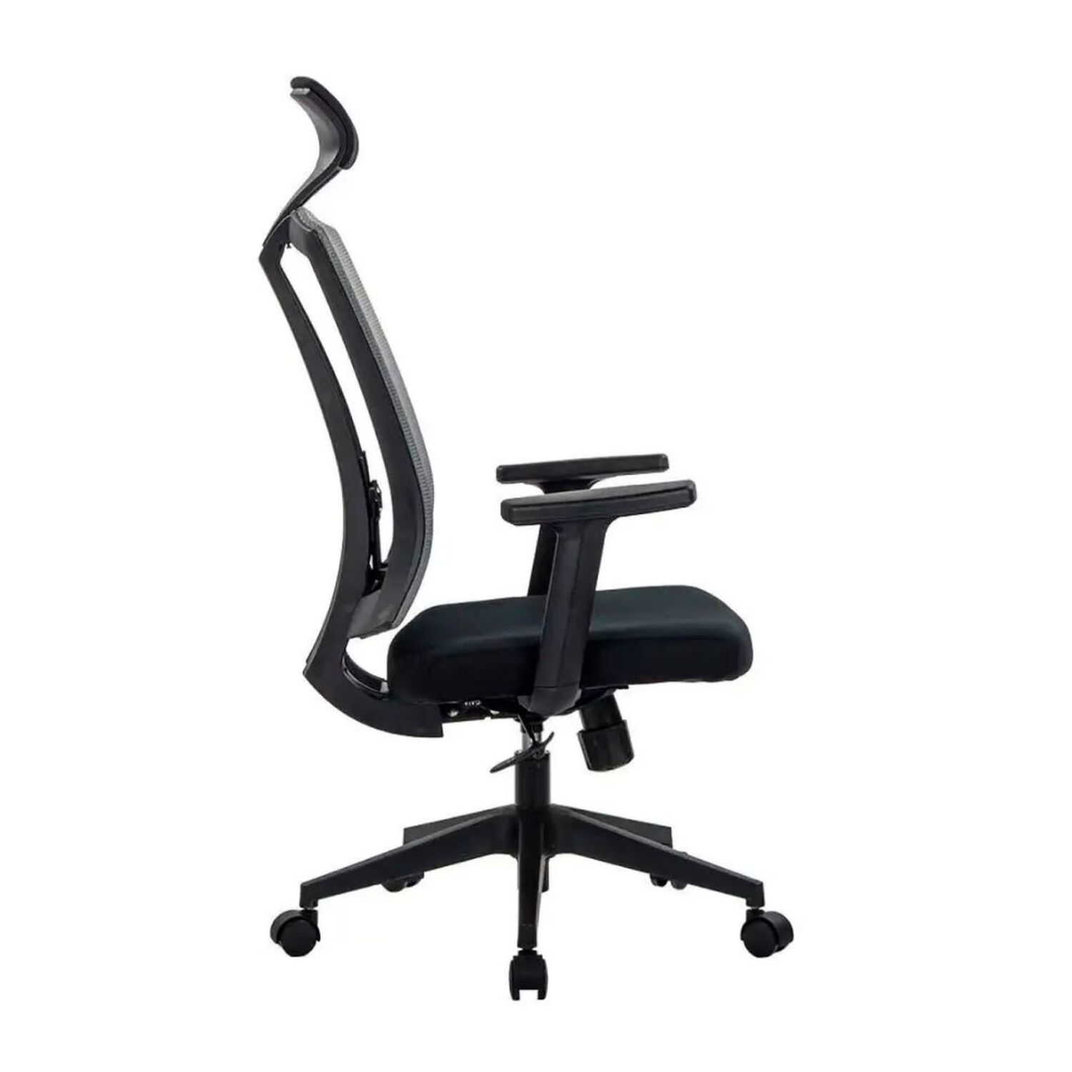 Silla De Oficina Ergonomica Pro Apoyacabeza Javimate Color Negro image number 2.0