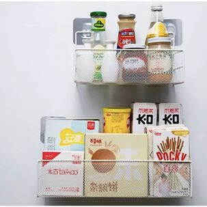 Pack 2 Organizador Repisa Multiuso Hogar Blanco