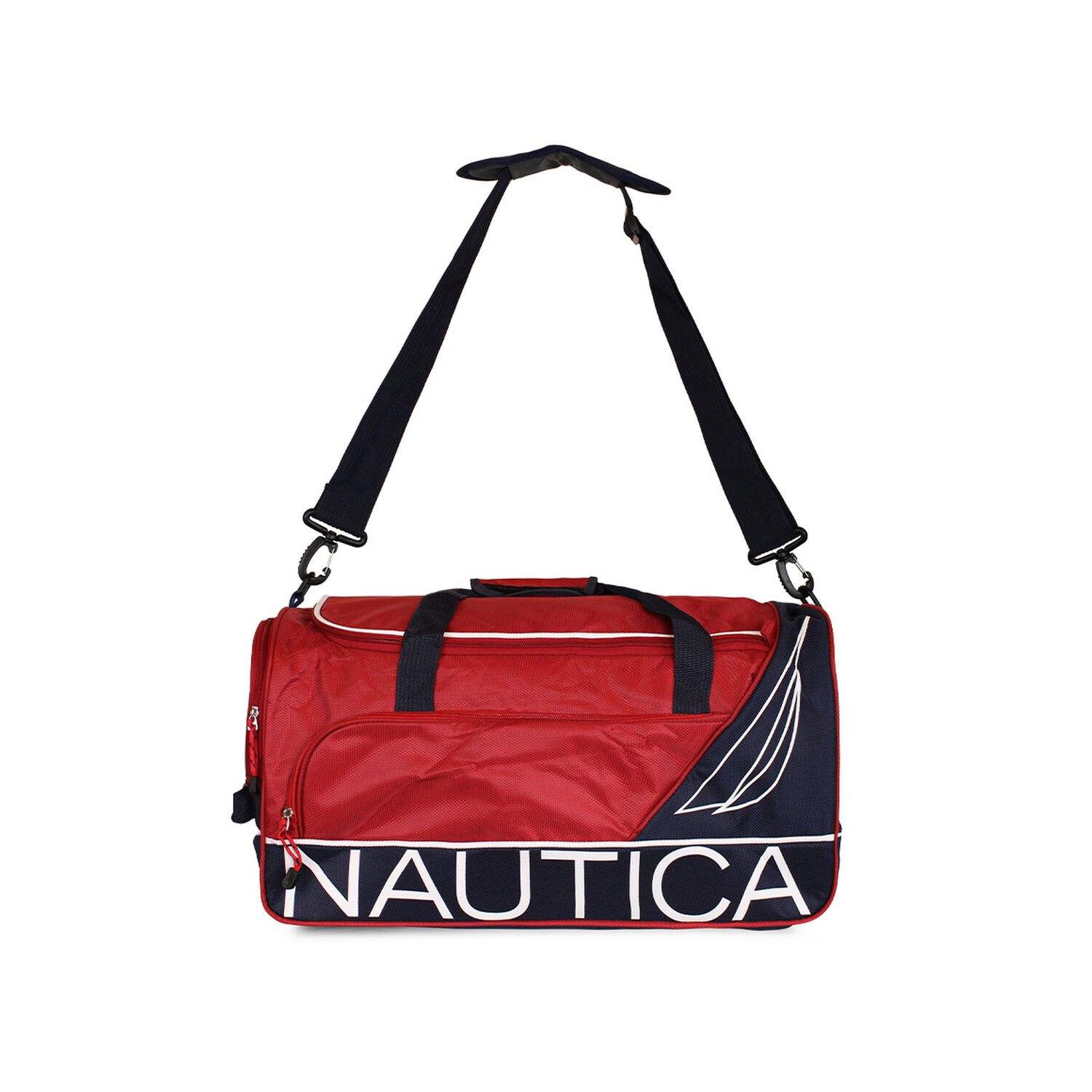 Pack Nautica Maleta Cabina Amsterdam Azul + Bolso Mannar Rojo image number 1.0