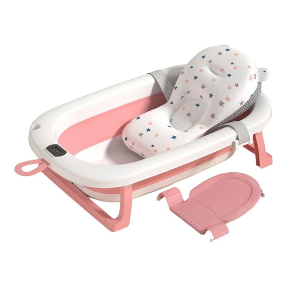 Bañera Plegable Temperatura Tina De Baño Portatil Para Bebes image number 0.0