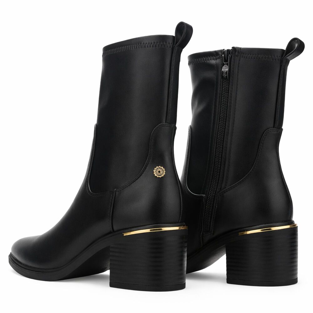Botin Negro Mujer Casual Chalada Sonora image number 5.0